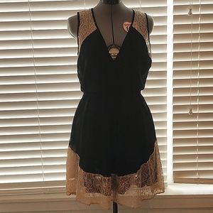 Jealous Tomato Black and Lace Dress